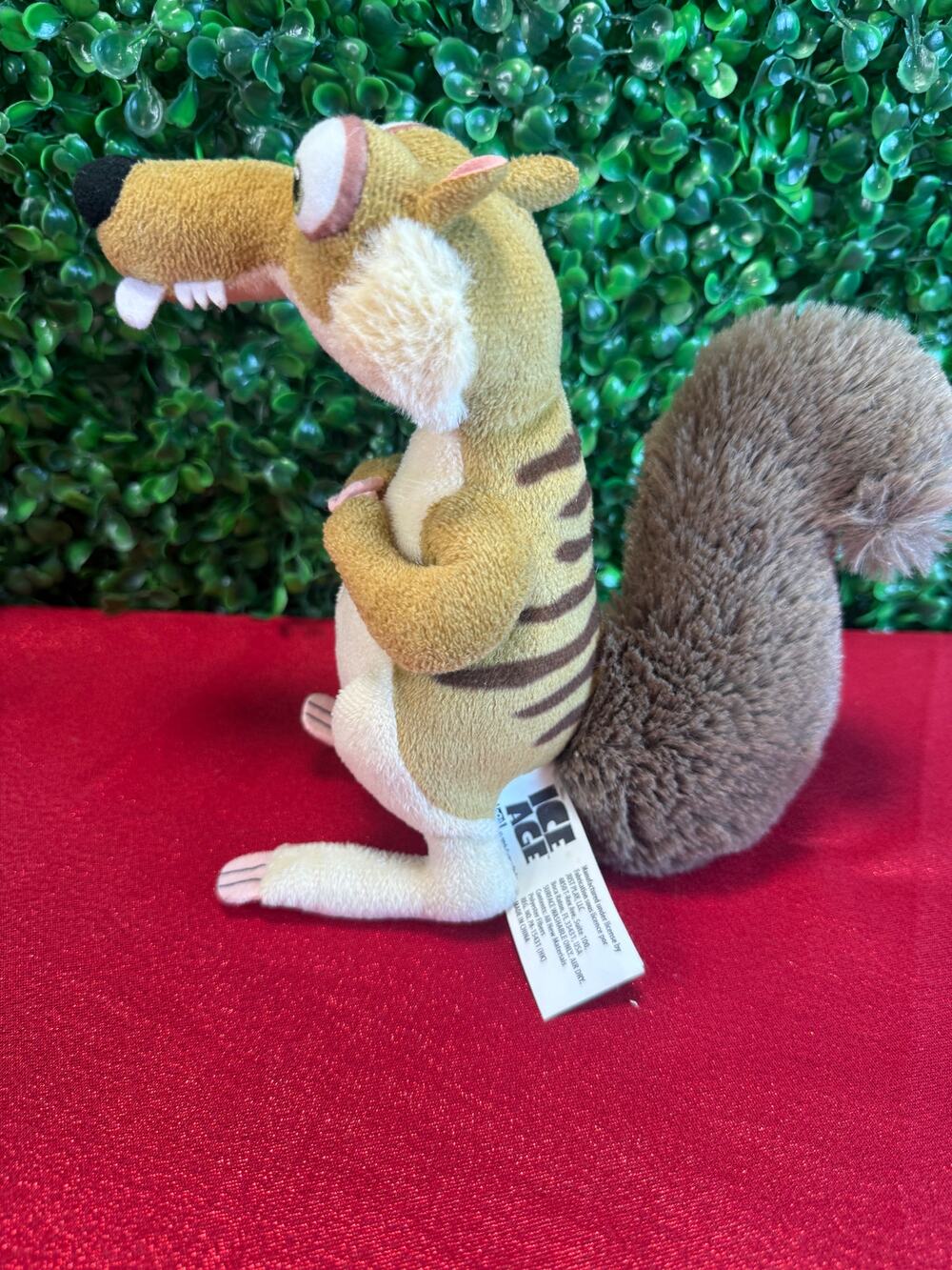 Just Play Ice Age Scrat 8" Plush Saber-Toothed Squirrel Stuffed Animal Kids Gift